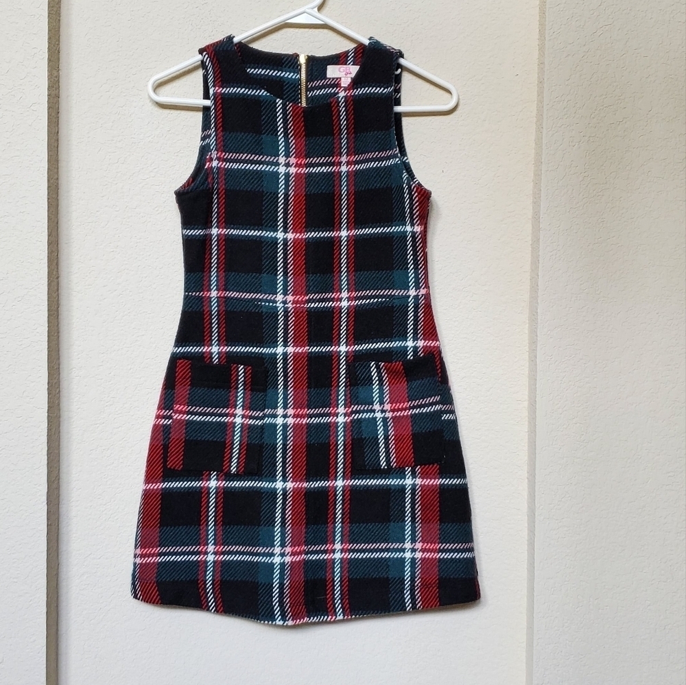 GB Girls Tartan Style Dress.  Size 12